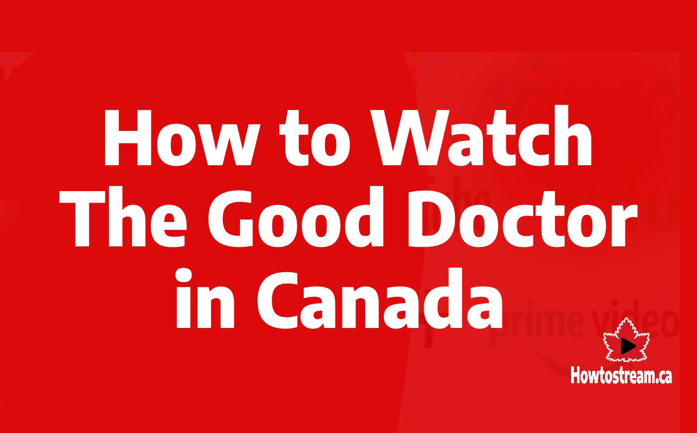 How to Watch The Good Doctor in Canada