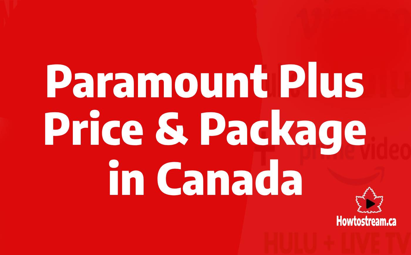 Paramount Plus Price