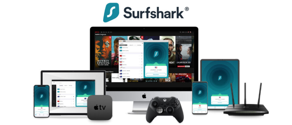 Surfshark VPN for streaming Hulu