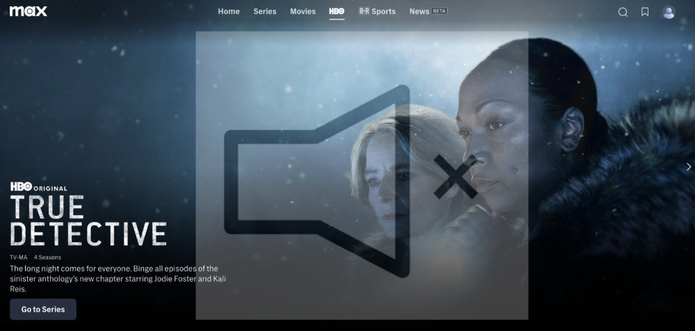 HBO Max error "Sound not working while streaming"